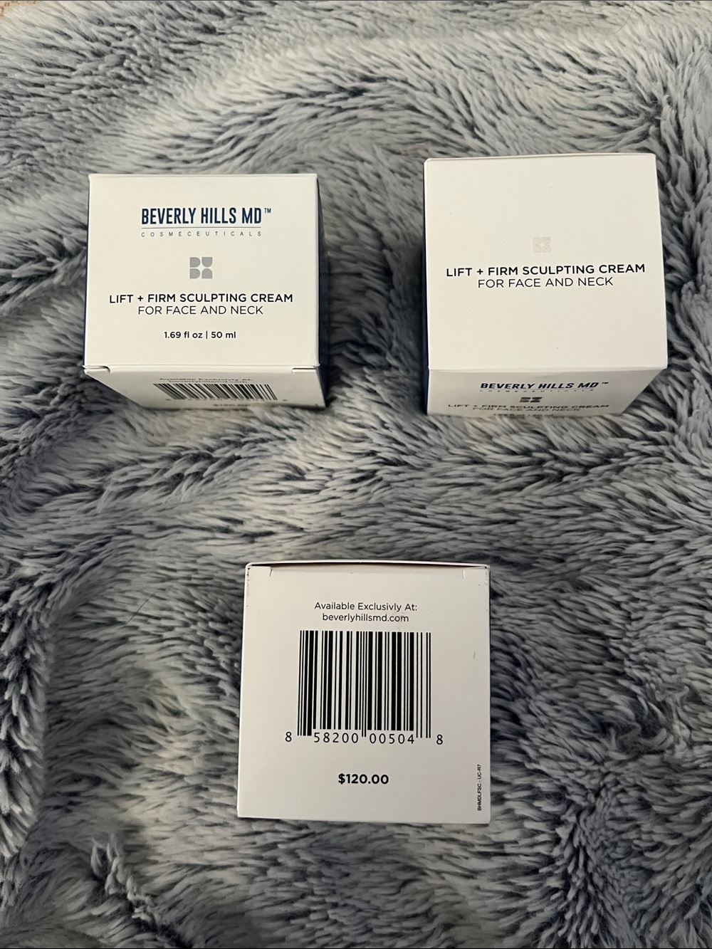 Beverly Hills MD Lift + Firm Sculpting Cream for Face and Neck — White